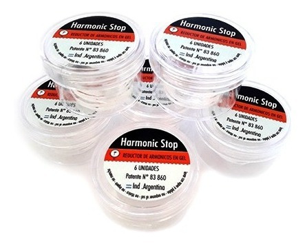 Harmonic Stop Gel Quita Armonicos Para Bateria 6 Unidades