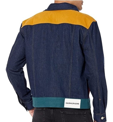 Chamarra Mezclilla Vaquera Hombre Casual Caballero Chaqueta