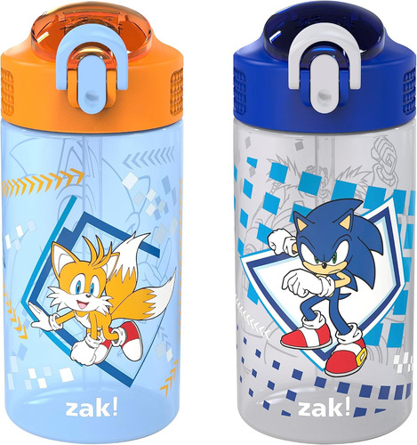 ~ Diferentes? Zak Diseña La Botella De Agua Para Niños Sonic