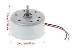 Mini Micro Motor 5500 Rpm Dc 3v - 6v Brinquedos Partes