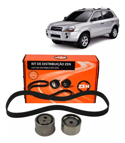 Kit Correia Dentada Hyundai Tucson Kia Sportage 05/10 2.7 V6