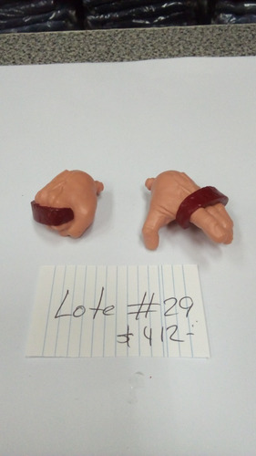 Marvel Legends Juggernaut, Manos Extra ( 2 ), Lote # 29!! (Usado)
