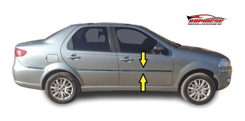 Fiat Siena Elx Bagueta Puerta Delantera Derecha Alternativa