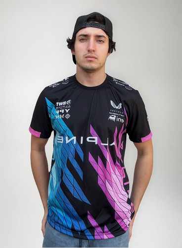 Camiseta Remera Franco Colapinto F1 Termporada 2025 Alpine