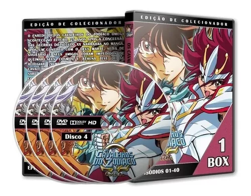 Todos Episodios Completos Em Dvd Dos Cavaleiros Do Zodiaco