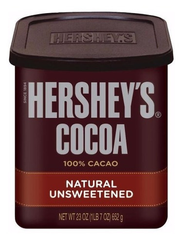 Cocoa Herhseys En Polvo X 652 Gr - Unidad a $77