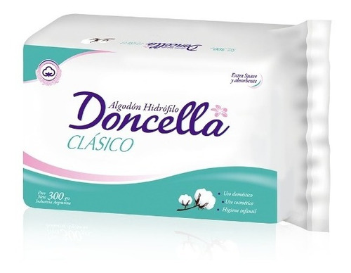 Algodon Doncella 1 Paquete X 300 Gr ( Mayorista Zona Sur )