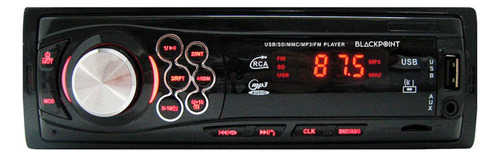 Estéreo para auto Blackpoint X22 con USB, bluetooth y lector de tarjeta SD