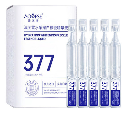 377 Sérum Clareador E Removedor De Sardas 1,5 Ml X 10 Unidad