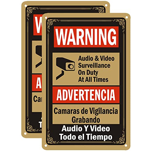 Señal De Seguridad  Audio Y Video Vigilancia Todo Mome...