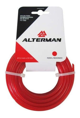 Imagen 1 de 2 de Nylon Alterman Desmalezadora 10m 3.3mm