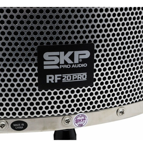 Painel De Isolamento Acústico Para Microfone Skp Rf-20 Pro