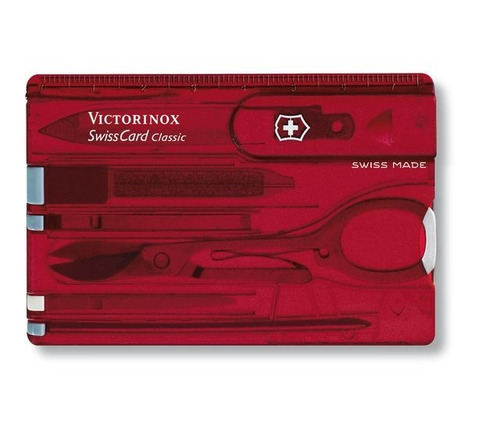 Navaja Tarjeta Swisscard Con 12 Usos Victorinox