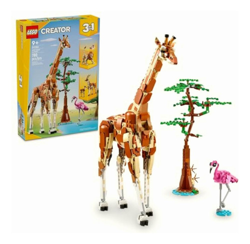 Lego 31150 Creator 3en1 Safari De Animales Salvajes Jirafa