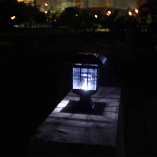 Pilares Solares, Valla Impermeable, Columna Exterior