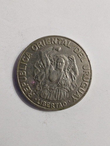 Moneda Uruguay 200 Pesos 1989 Libertad (x1340
