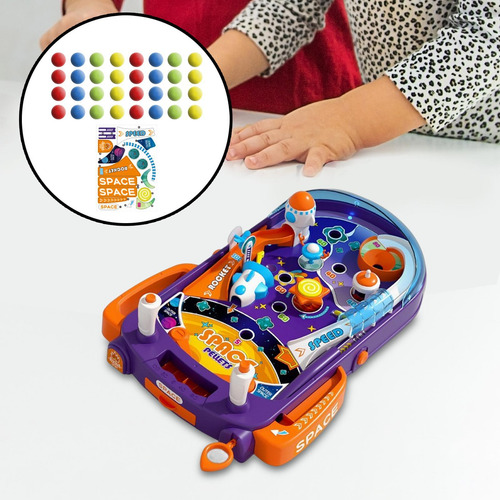Máquina De Juego De Para Niños Mesa De Juego Con 32 Bolas