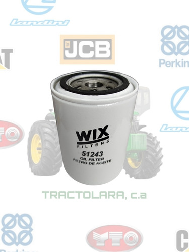 Filtro De Aceite Para Tractor John Deere 3130