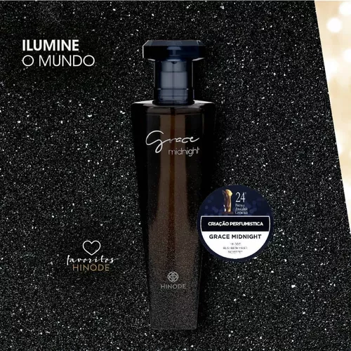 Perfume Grace Midnight 15ml Feminino Hinode - Pocket Hnd