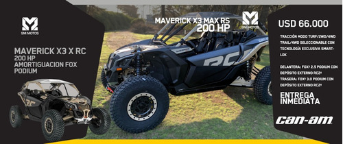 Can Am Maverick X3 Xrc Turbo Rc 2023 200 Hp No Polaris Canam