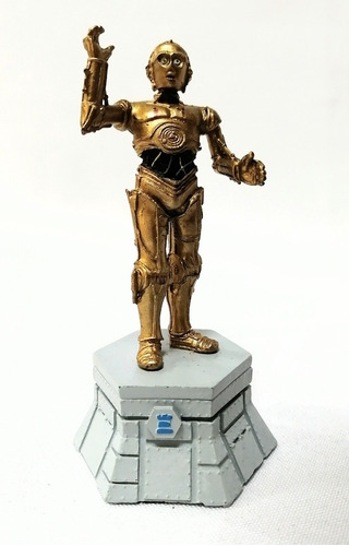 Figura Plomo, Ajedrez Star Wars, Torre Blanca, C-3po