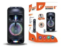 Comprar Parlante Karaoke Fujitel 8 Inalambrico Fx Fujitel Negro