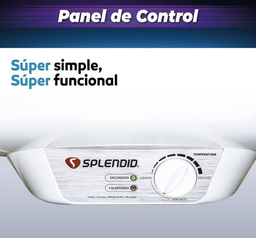 Termo Eléctrico Mural 30 Lts - Splendid Tm-30s (220v) Color