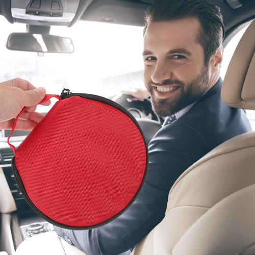 Organizador De Bolsas De Almacenamiento De Discos Con Soport