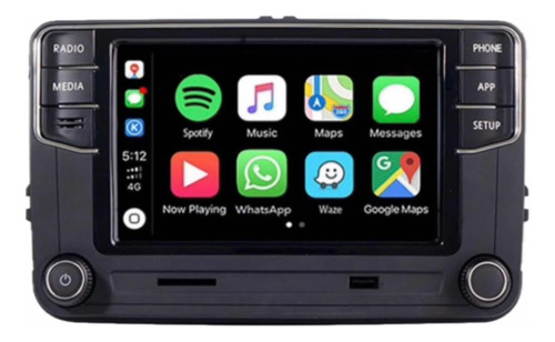 Pantalla Volkswagen Carplay Y Android Auto Rcd 360