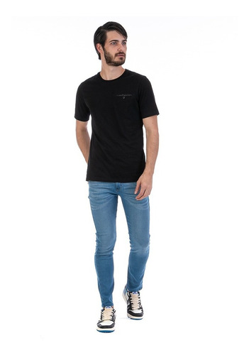 Imagen 4 de 7 de Jeans Pantalón De Mezclilla Caballero Skinny Stone Tiger