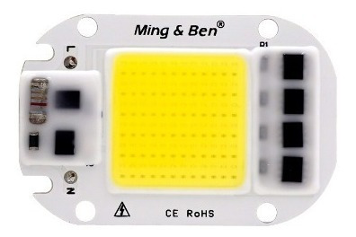 Chip Led 50w Plus Repuesto Smart Ic Luz Fria Directo 110v Ac