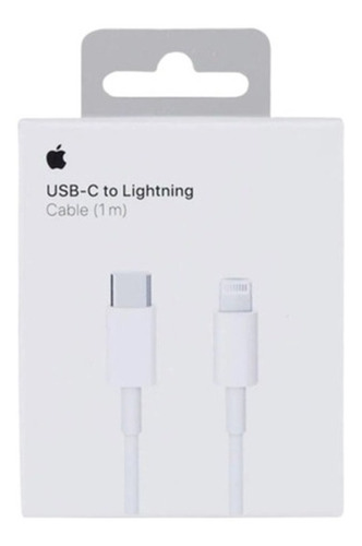 Cable C A Lightning iPhone iPad Apple Certificado Tienda