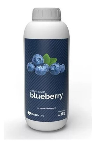 Xarope Sabor Blueberry P/ Saborizar Bebidas Flavor House