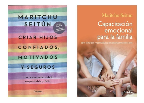 Criar Hijos + Capacitacion Emoc - Seitun - 2 Libros Grijalbo