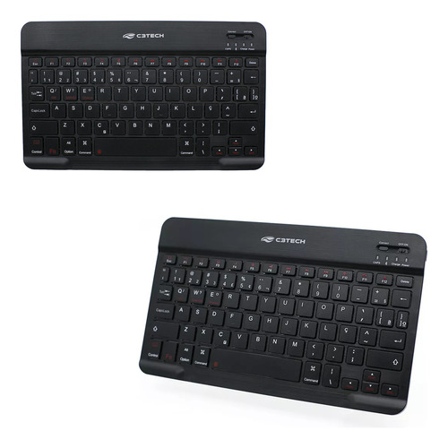 Teclado Com Bluetooth C3tech K-bt40bk Com Recepção Sem Fio