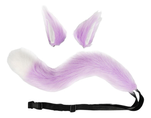 Conjunto De Orejas Y Cola De Zorro, Accesorios De Cosplay,