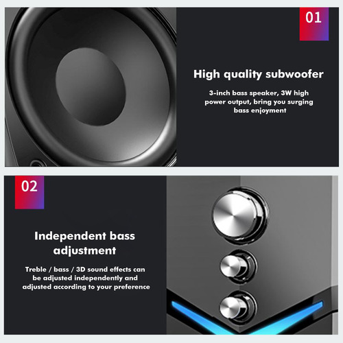 Equipo De Audio Ordenador Portátil Alimentado Por Usb... Sub