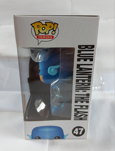 Funko Pop Blue Lantern Flash 47 (caja Con Detalles)