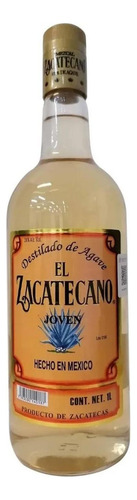 Caja De 12 Mezcal El Zacatecano Joven 1 L
