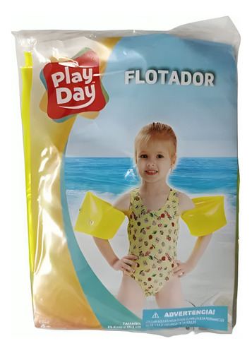 Flotadores Salvavidas Para Brazos Play Day Niños 4+ Años
