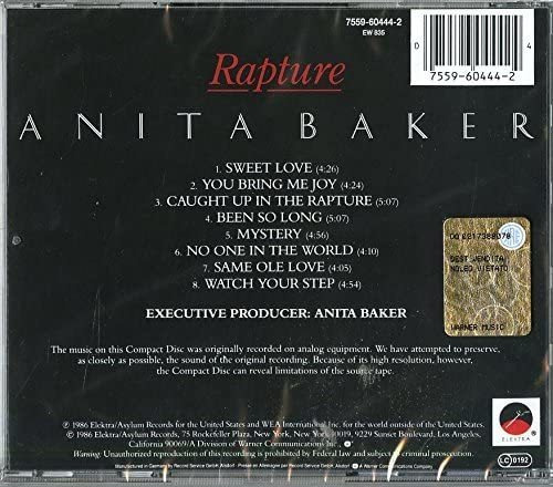 CD: Rapture