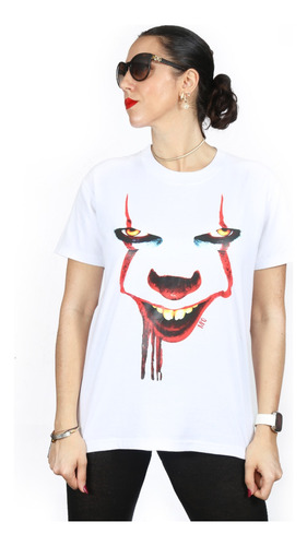 Halloween Disfraz Remera Adolescentes/adultos It - Esqueleto