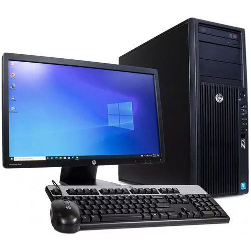 Hp Workstation Torre Z210 Core I7 8gb 500gb Monitor 22  (Reacondicionado)