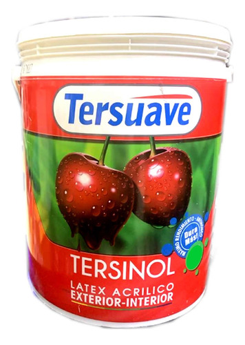 Pintura Latex Exterior Interior Tersuave Tersinol 20 Litros 