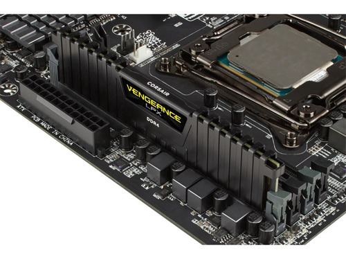 Imagen 6 de 6 de Memoria Ram Ddr4 8gb 2666mhz Corsair Vengeance Lpx Black