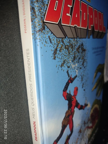 Hq Deadpool Meus Queridos Presidentes Capa Dura