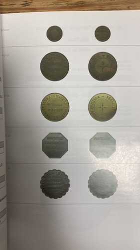 Moedas Fichas Históricas E Raras Da Ferrovia De Bananal/sp