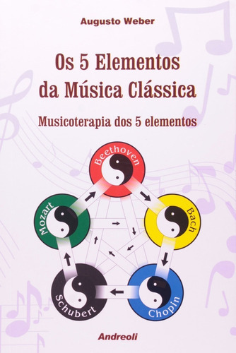 Os 5 Elementos Da Música Clássica, De Augusto Weber. Editora Andreoli, Capa Mole, Edição 1 Em Português, 2010