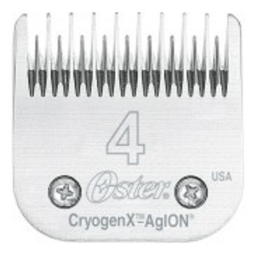 Cuchilla Marca Oster N°4 Para Cortadora Peladora Moser Andis