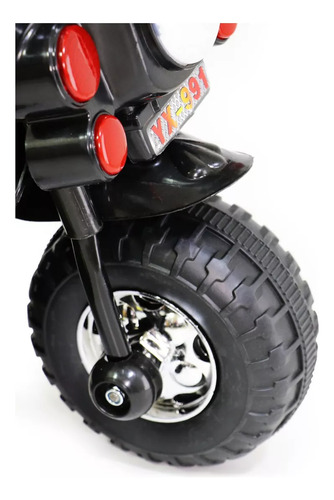 Moto A Bateria Niños Policia Luces Y Sonido . Love 3003 6v